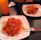 Foto Makanan 3 di Kedai Spagety Pedaaas, Ciputat Timur, Tangerang Selatan