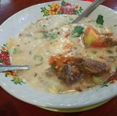 Foto Makanan 1 di Sop Soto Betawi Ibu Yati, Pamulang, Tangerang Selatan
