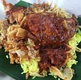 Foto Makanan 3 di Nasi Kuning Pojok Pasar Pucang, Pucang Sewu, Surabaya