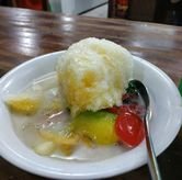Foto Makanan 2 di Es Teler Pacar Keling & Bakso Pak No, Tambaksari, Surabaya