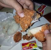 Foto Makanan 3 di Hisana Fried Chicken, Keputih, Surabaya